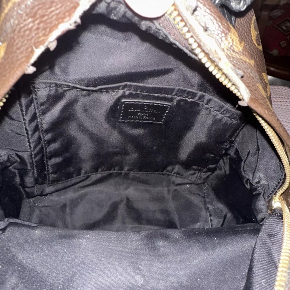 Authentic Louis Vuitton monogram Palm Springs mini backpack crossbody bag tote - Picture 8 of 16